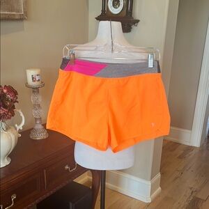 Neon Tangerine Orange Athletic Shorts